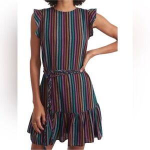 Marine Layer Laney Linen Blend Mini Dress size XS